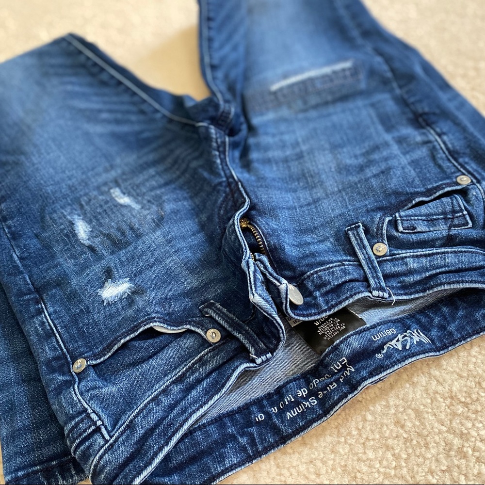 Mid Rise Skinny Jeans